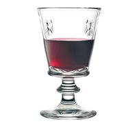 Verre à pied ABEILLE en verre transparent 24 cl Blanc La Rochère Blanc TS