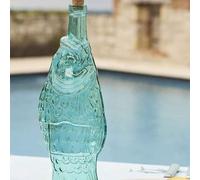 Côté Table BOUTEILLE POISSON TURQUOISE 1.1L-H33