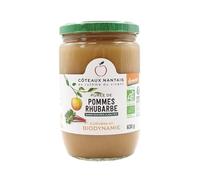 COTEAUX NANTAIS - PASSATA DE MELE RABARBARO sans sucre 630 G