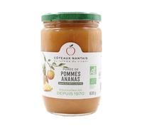 CÔTEAUX NANTAIS-Purée de pommes ananas bio Côteaux nantais - 630 g