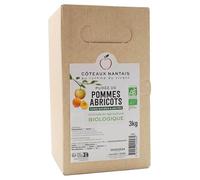 CÔTEAUX NANTAIS - Purée pommes abricots 3kg - Vente à l'unité - meilleure offre