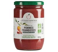 CÔTEAUX NANTAIS - Purée pommes framboises 630g - Vente à l'unité - meilleure offre