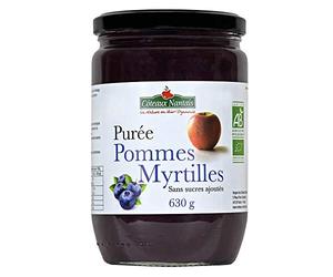 Coteaux Nantais - Purée pommes myrtilles 630G