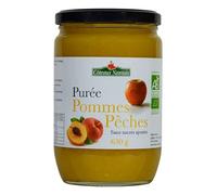 Côteaux Nantais - Purée pommes pêches 630g - Vendu par unité