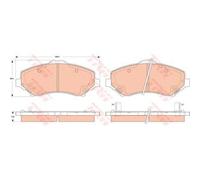 Cotec, Kit De Plaquettes De Frein Trw