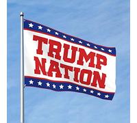 COTECI Drapeaux pour hommes Trump Nation Flag Deck Decorations Outdoor Fun Stuff (taille : 30 x 45 cm)