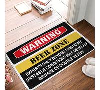 COTECI Petit paillasson d'avertissement de bière, tapis de bain pour enfants, tapis de bain Sassafras pour l'automne (taille : 40 x 60 cm)