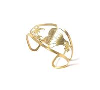 COTEMODE ACCESSOIRES DE MODE Bague en Acier 316 - Guyane - Couleur Or