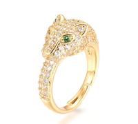 COTEMODE ACCESSOIRES DE MODE Bague Femme réglable léopard