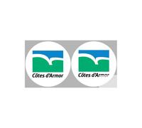Côtes-D'armor (2 Fois 10cm) - Sticker/Autocollant