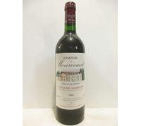 côtes de castillon château de monrecueil rouge 1993 - bordeaux