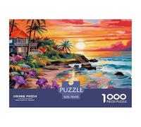 Côtes de Coconut Grove Puzzle 1000 Pièces Adultes Enfants intéressant Puzzles 1000 Pièces Peinture Art Cadeau 70x50cm/1000pcs