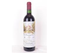 côtes de duras château la grave béchade vin casher - kocher rouge 1990 - sud-ouest