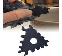 Côtes de poterie polyvalentes et outils de coupe, outils précis en céramique et poterie, four pour poterie à la maison, fournitures d'outils de centrage de sculpture de poterie, outils de sculpture