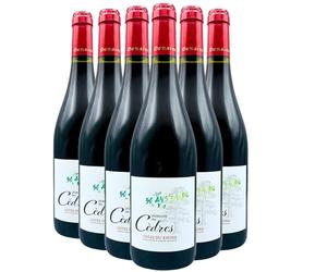 Côtes du Rhône Atlas - Rouge 2024 - Domaine des Cèdres - Vin Rouge de la Vallée du Rhône (6x75 IO