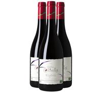 Côtes du Rhône Elytres cuvée Sans Sulfites - Rouge 2022 - Château des Coccinelles - Vin Rouge de la Vallée du Rhône (3x75 IO