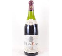 côtes du rhône pascal (niveau bas) rouge 1983 - rhône