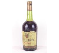 côtes du rhône riverie (année juste lisible) rouge 1976 - rhône