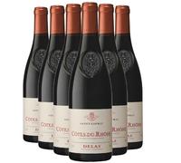 Côtes du Rhône Saint-Esprit - Rouge 2023 - Maison Delas Frere - Vin Rouge de la Vallée du Rhône (6x75cl)