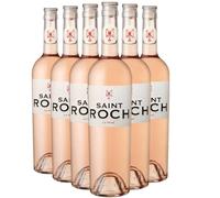 Côtes du Roussillon Saint Roch Le Rosé - Rosé 2025 - Château Saint Roch - Vin Rosé du Languedoc - Roussillon (6x75cl)