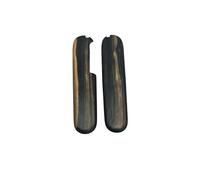 Cotes Pour Manches Couteaux Suisses,2 Plaquettes Bois Precieux D'EBENE ROYAL, Compatible Avec La Gamme Victorinox, Longueur 91mm, Emplacements Pincettes/Cure Dents.