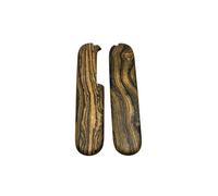Cotes Pour Manches Couteaux Suisses Victorinox, 2 Plaquettes Bois Precieux De BOCOTE, Longueur 91mm, Emplacements Pincettes/Cure Dents, Compatible Avec La Gamme Victorinox