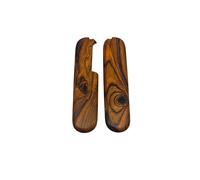 Cotes Pour Manches Couteaux Suisses Victorinox, 2 Plaquettes Bois Precieux De COCOBOLO, Longueur 91mm, Emplacements Pincettes/Cure Dents, Compatible Avec La Gamme Victorinox