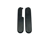 Cotes Pour Manches Couteaux Suisses Victorinox, 2 Plaquettes Bois Precieux D'EBENE DU GABON, Longueur 91mm, Emplacements Pincettes/Cure Dents, Compatible Avec La Gamme Victorinox