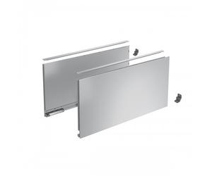 Côtés pour tiroir casserolier AvanTech You argent - H251 x L 550 mm HETTICH