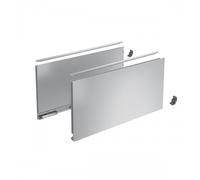 Côtés pour tiroir casserolier AvanTech You argent - H251 x L 650 HETTICH