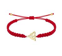 cotigo Bracelet fil du destin avec symboles en acier inoxydable, amulettes de protection et de chance, amulettes contre le mauvais œil - Bracelet femme/bracelet homme, cadeau original., taille unique