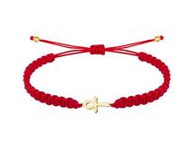 cotigo Bracelet fil du destin avec symboles en acier inoxydable, amulettes de protection et de chance, amulettes contre le mauvais œil - Bracelet femme/bracelet homme, cadeau original., taille unique