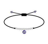 Cotigo bracelet Oeil turc en acier inoxydable ou en fil + amulettes porte-bonheur et protection contre le mauvais œil bijoux homme femme fille
