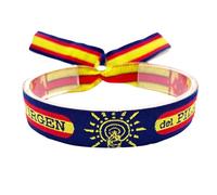 cotigo Bracelet vierge et saints d'Espagne, vierge du Carmen, Rocio, Fatima, Saint Benoît et plus, bracelet pour femme et homme, cadeaux femme, cadeau grand-mère., taille unique, Acier inoxydable, Pas