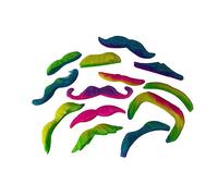 Cotillons d'Alsace CDA 12 Moustaches Fluo Multicolore