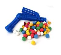 Cotillons d'Alsace CDA Lanceur Plastique 30 Boules Papier Multicolore