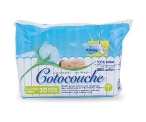 Cotocouche Couches coton anallergique 1er âge 30 pc(s)