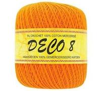 Coton à crocheter DECO 8 - Distrifil(...) - 65 Orange 65 Orange