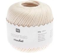 Coton à crocheter Essentials Crochet - Rico Design(...) - 032 Creme ecru 032 Creme ecru