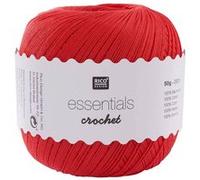 Coton à crocheter Essentials Crochet - Rico Design(...) - 04-rouge 04-rouge G