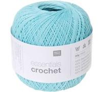 Rico Design – Essentials Crochet – 100% coton – Turquoise