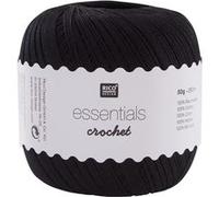 Coton à crocheter Essentials Crochet - Rico Design(...) - 12-noir 12-noir G