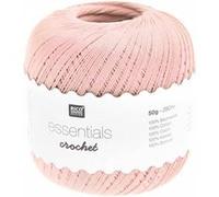 Rico Design Essentials Crochet, 100% Coton, Poudre