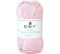 DMC - 100% Baby Cotton - Fil à tricoter - 100% coton | Spécialement conçu pour les bébés et la réalisation de layette | Doux et confortable | Pelote de 50 g - 106 m | 27 coloris disponibles
