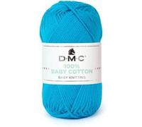 DMC - 100% Baby Cotton - Fil à tricoter - 100% coton | Spécialement conçu pour les bébés et la réalisation de layette | Doux et confortable | Pelote de 50 g - 106 m | 27 coloris disponibles