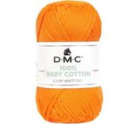 DMC - 100% Baby Cotton - Fil à tricoter - 100% coton | Spécialement conçu pour les bébés et la réalisation de layette | Doux et confortable | Pelote de 50 g - 106 m | 27 coloris disponibles