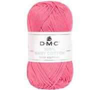 DMC - 100% Baby Cotton - Fil à tricoter - 100% coton | Spécialement conçu pour les bébés et la réalisation de layette | Doux et confortable | Pelote de 50 g - 106 m | 27 coloris disponibles