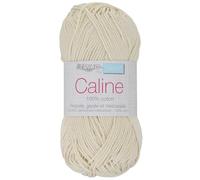 Coton à tricoter CALINE 154 Naturel - Distrifil - Yarn - Fils à tricoter - Coton