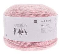 Coton à tricoter Creative FLUFFILY - 150 GR - Rico Design(...) - 04 Rose 04 Rose G