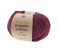 Coton à tricoter Essentials Organic Cotton aran - Rico Design